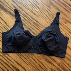 Vanity Fair “wanna betta back?” Bra silky unlined underwire stretch contouring